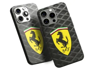Ferrari Housse Silicone Smartphone Style Limitée Élégante